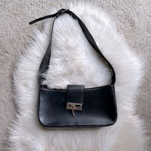 Via Borgospesso Vintage Leather Purse